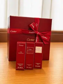 Cartier オードトワレ サンプル3本セット ギフトバッグ付き - メルカリ
