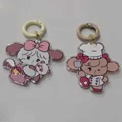 ♥mikko ミッコ アクリルキーホルダー 2個セット♥
