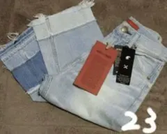 新品タグ付き★REDCARDレッドカード★デニム★23（S）