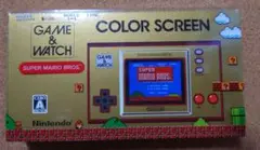 【ゲーム&ウォッチ】スーパーマリオブラザーズ【未開封】