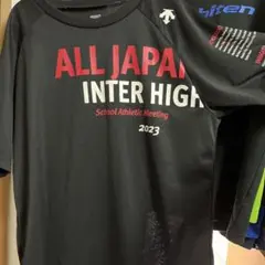 ALL JAPAN INTER HIGH 2023 シャツ