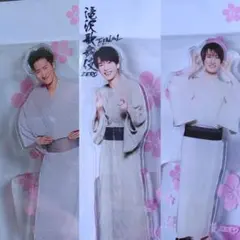 【ほぼ未使用】SnowMan 岩本照・深澤辰哉・向井康二 アクリルスタンド