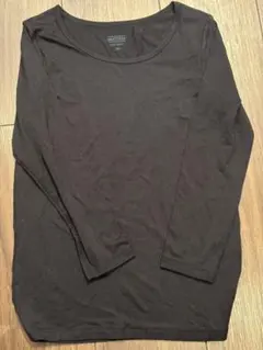 HEATTECH 長袖Tシャツ 130サイズ ブラック