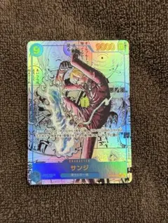 ワンピースカード　サンジ　コミパラ