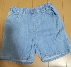 ブランシェス デニムハーフパンツ 140cm