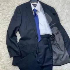 美品✨ ANNIVERSAIRE 2XL スーツ ブラック A8 背抜き