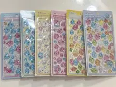 6枚セット しずくちゃん ボンボンドロップ風シール