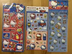 Hello Kitty シール 3シートセット 海外限定 ライセンス品