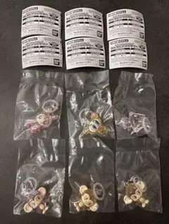 ナルミヤキャラクターズ　めじるしアクセサリー ガチャ　5個セット　ベリエちゃん