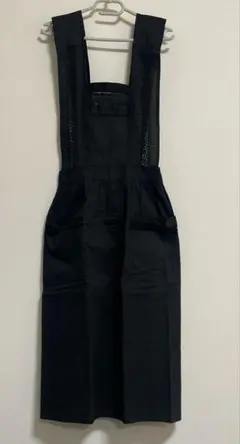 弔事エプロン黒レース