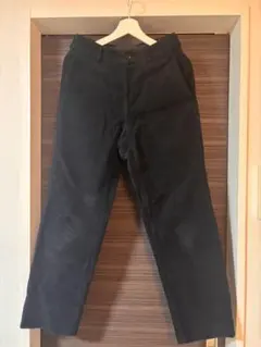 AD2001コムデギャルソンオムオム ベルベットパンツ 黒 S アーカイブ AD2001コムデギャルソンオムオム ベルベットパンツ 黒 S アーカイブ