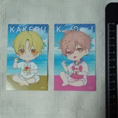 ツキプロ 盛夏 ツキウタ。 カレー 特典 カード 師走駆・如月恋 黒年少 セット