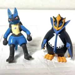 ポケモンキッズDX ルカリオ　ポケモン　ソフビ フィギュア エンペルト レトロ