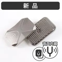 新品 音叉内蔵 フィジェットトイ EDC YIJOO スライダー 金属 ブラック