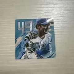 北海道日本ハムファイターズ　選手カラーステッカー　大塚瑠晏