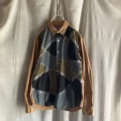 Comme des Garçons homme /マルチパッチワークシャツ