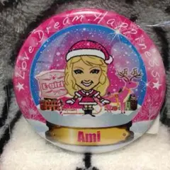 トラステ ami 缶バッジ