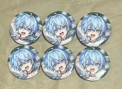 シクフォニ 缶バッジ BReaKiNG SiX!!!!!!! 雨乃こさめ 6個