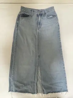 UNIQLO デニムロングスカート