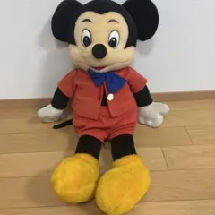 ミッキーマウス ぬいぐるみ サンアンドスター レトロ