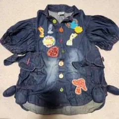 vanavana キッズ服4点セット デニムと刺繍