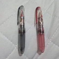 【くらげ様専用】パイロットペチットワン⭐︎ダヤン⭐︎万年筆風⭐︎レッド・ブラックのサムネイル