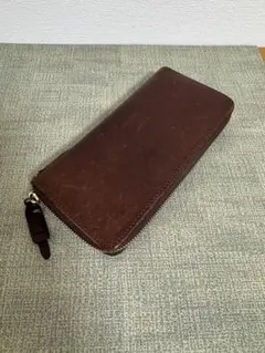 CORBOコルボ ブラウン レザー 長財布のサムネイル