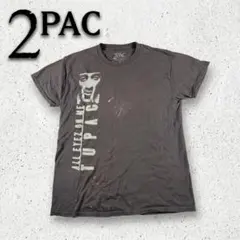 2PAC ALL EYEZ ON ME 포토 프린트 랩 티셔츠 M