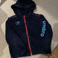 【アンブロ 】フリースパーカー ボア ファーリーフリース 130