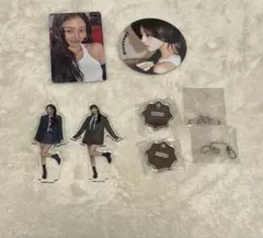 TWICE ジヒョ ジョンヨン トレカ ステッカー アクスタ
