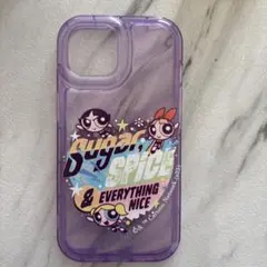 Powerpuff Girls iPhone ケース パープル　iPhone15