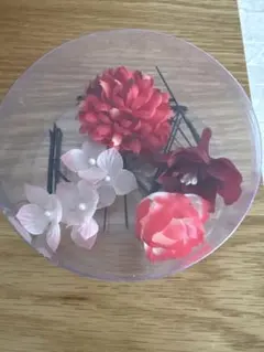 合成花髪飾りセット
