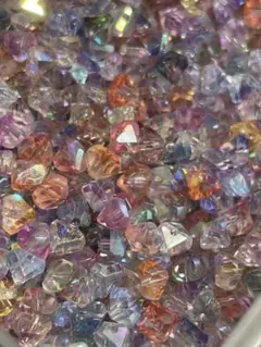 小さめハートガラスミックス❷(薄)50g