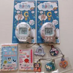 たまごっち一番くじ C賞 てんしっちのたまごっち コンパクトミラー ピンク 白