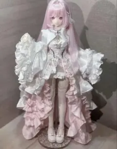 1/3 ヘッド+1/6ボディ 甘絨のショーウィンドウ 甜绒橱窗ドール ピンク