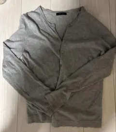 COMME CA ISM グレー カーディガン M