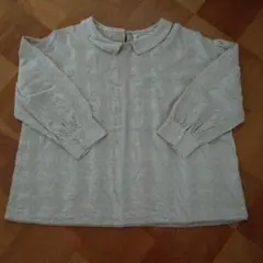 大幅値下げ‼️SM2トップス総刺繍柄襟付きカットソー