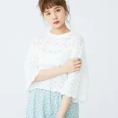 merry jenny フリルかぎ針ニット 未開封新品のサムネイル