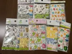 【新品】すみっコぐらし&くまのプーさん他ベビー用マスク3枚入×8セット（24枚）
