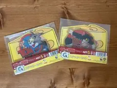 トムジェリ　ハッピー くじ G賞 ステッカーセット2点セット