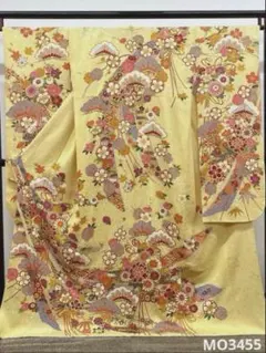 振袖 金彩 くすみカラー 正絹 身丈167cm 新品未使用品 MO3541 - メルカリ