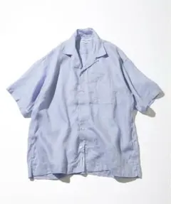 CAHLUMN Linen Open Collar SS Shirtのサムネイル