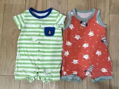 ロンパース　70センチ　2枚セット　夏服のサムネイル