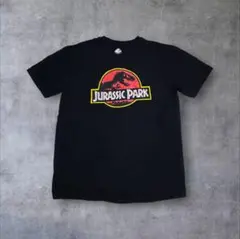 JURASSIC PARK ジュラシック・パークTシャツ 恐竜映画 ブラックL