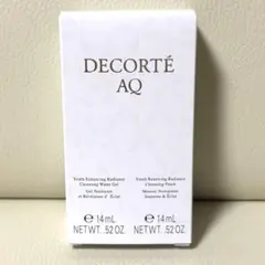 【新品未使用】コスメデコルテAQクレンジングジェル＆クリームウォッシュのセット