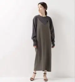 HARDY NOIR キャミワンピース カーキ