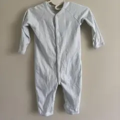ラルフローレン 長袖ボディスーツ　ライトブルー70センチ