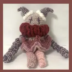 フリフリスカートの大きなピエロキーホルダー!!!