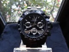 【稼働品】MUSK MM-2142 ムスク クロノグラフ 腕時計 メンズ