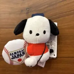 【新品】侍ジャパン サンリオ 応援マスコット ポチャッコ ぬいぐるみWBC